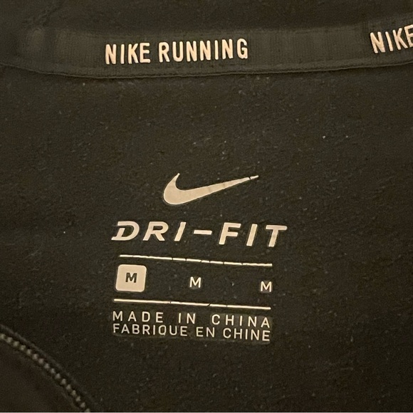 Nike Hoodie Boys Black Dri Fit Performance Quarter-Zip Lightweight Outdoors - Picture 3 of 9